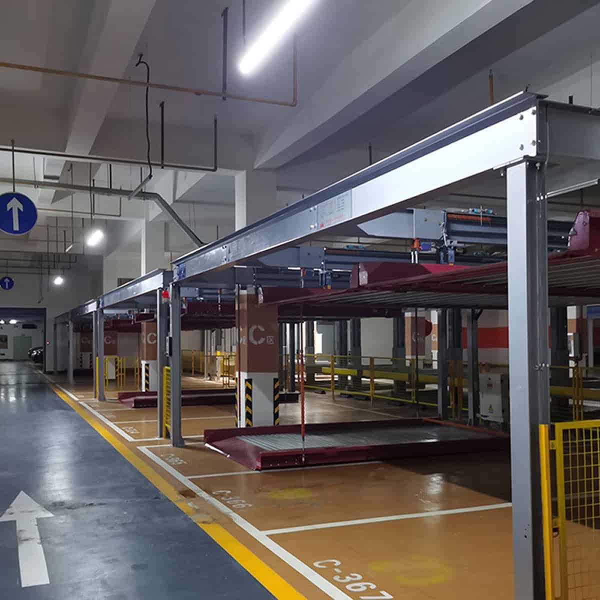 墨江PJS地坑式简易升降机械式立体车库