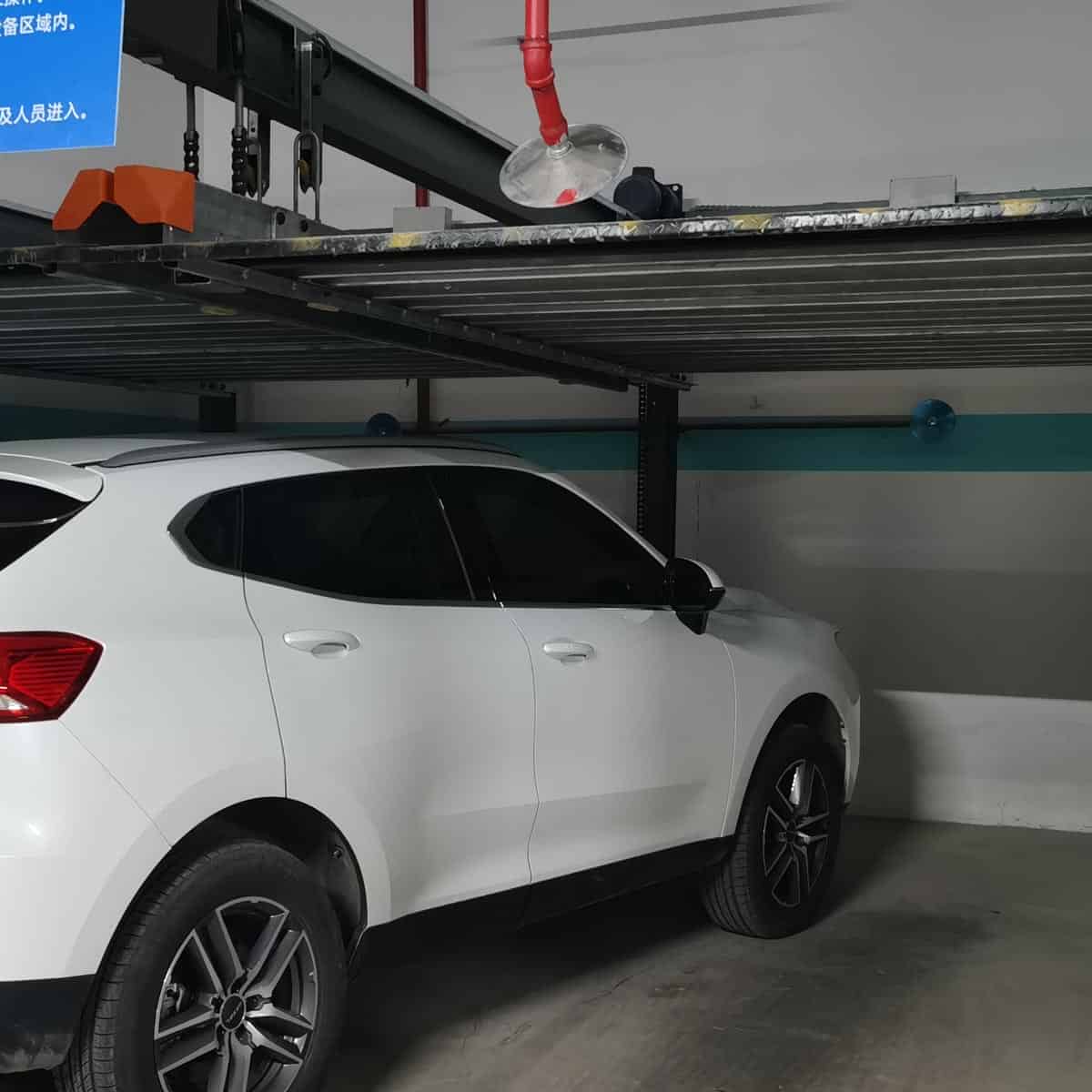 PJS二层地坑式简易升降机械立体车库