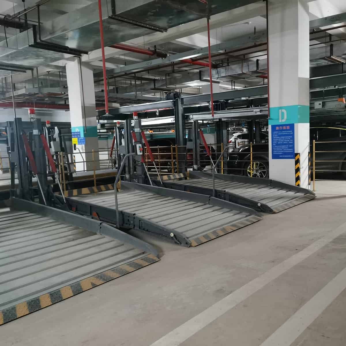 宁陕简易升降PJS俯仰式机械立体车库