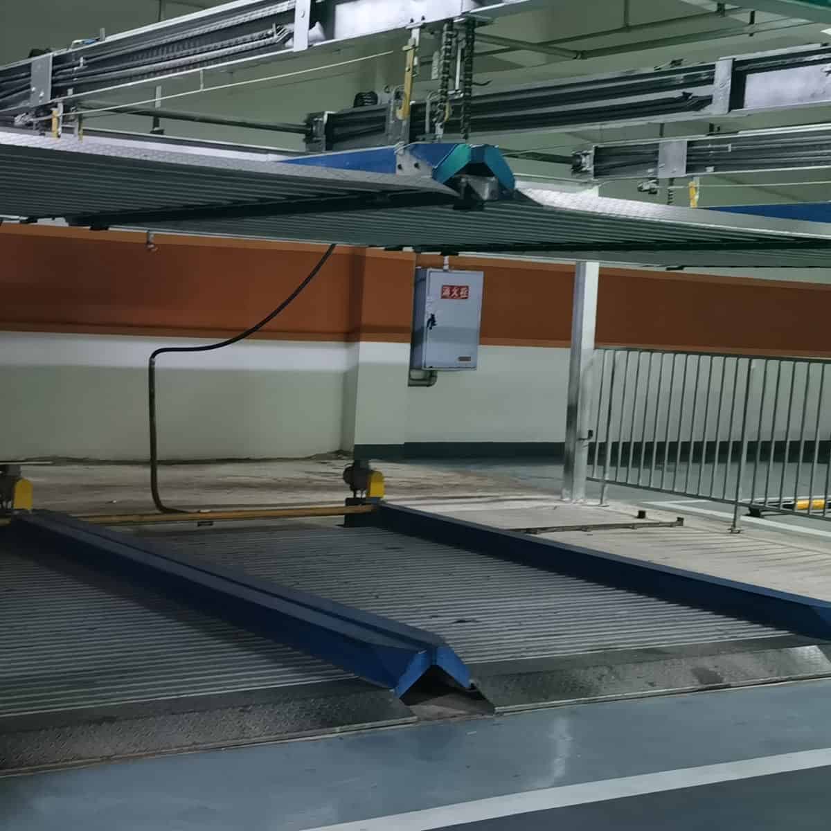 北川负二正二带地坑PSH4-D2四层升降横移机械式立体车库