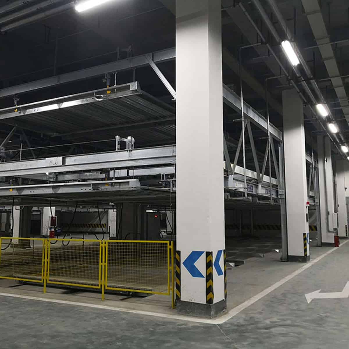 PSH3三层升降横移机械式立体车库