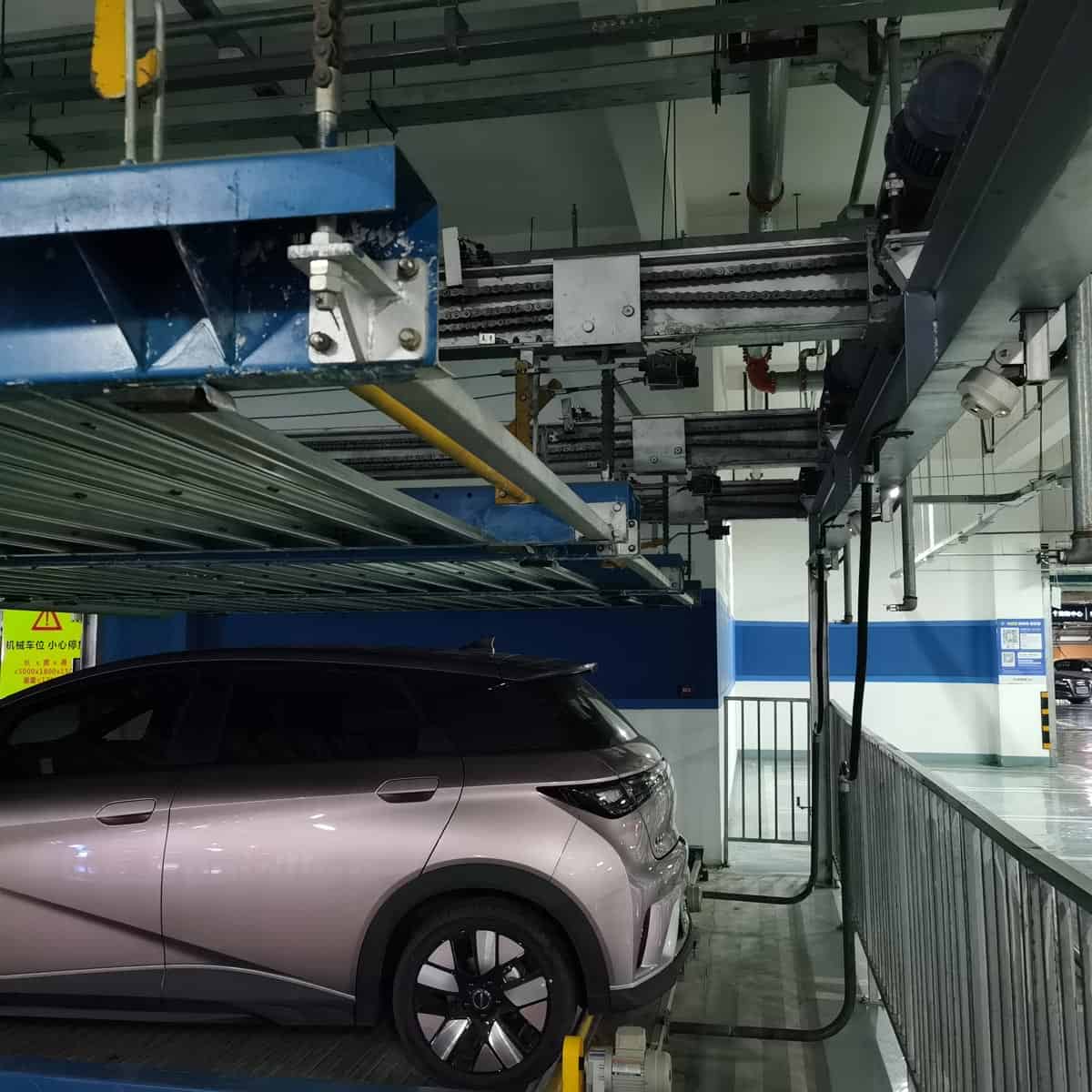 泸水负一正一带地坑PSH2-D1二层升降横移机械式立体车库