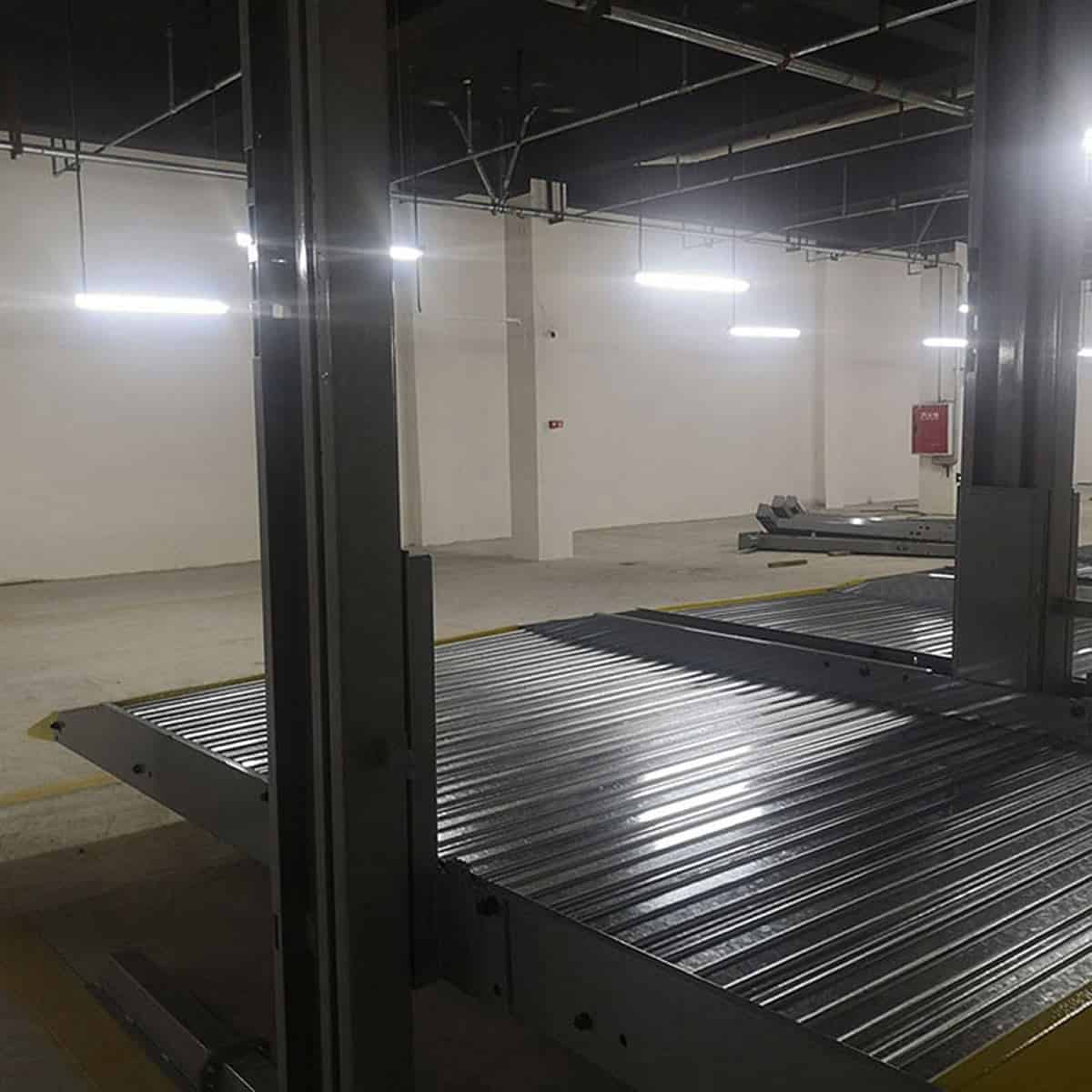 合江简易升降机械停车库拆除