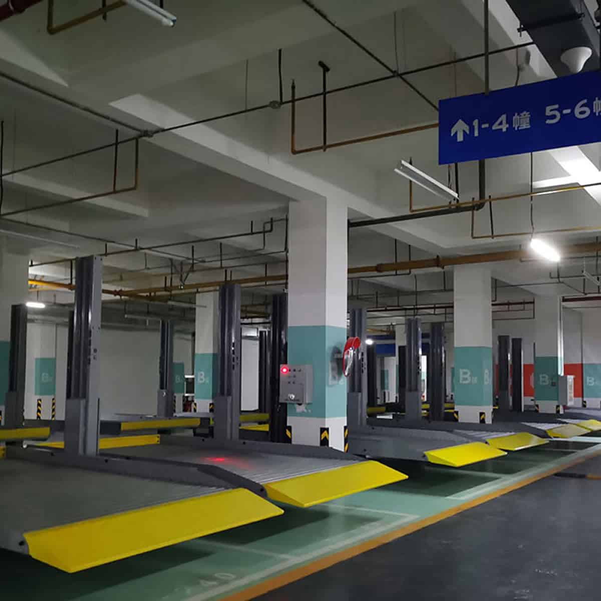 梁平4柱机械立体车库租用