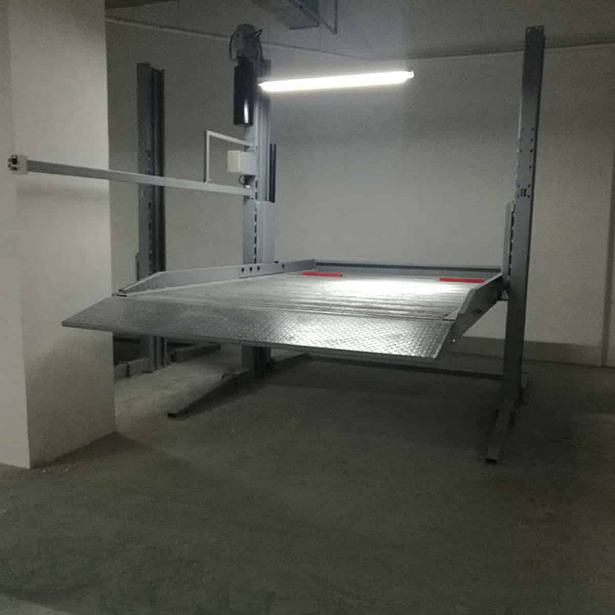 简易升降式机械立体车库拆除