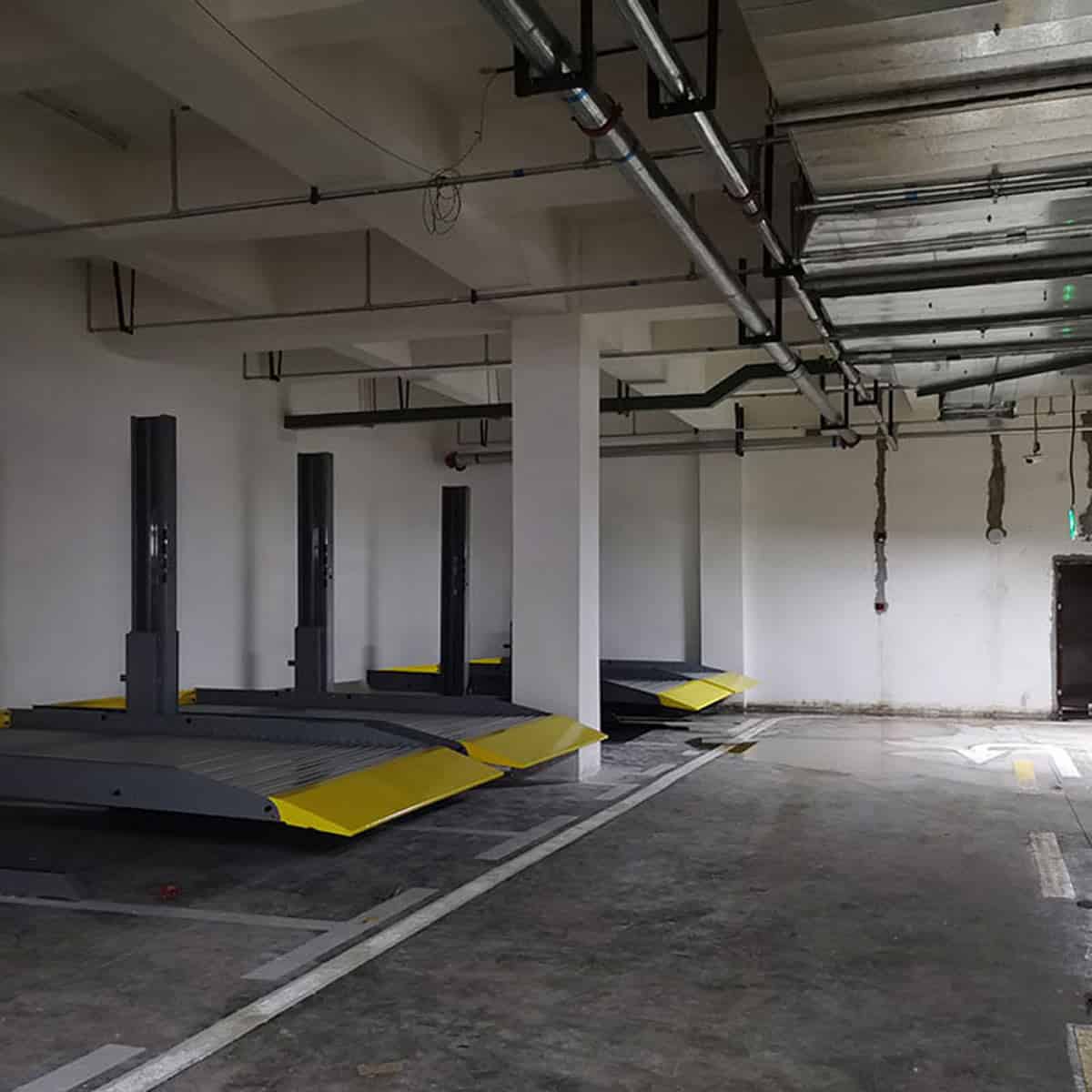 正宁简易升降式立体停车位安装