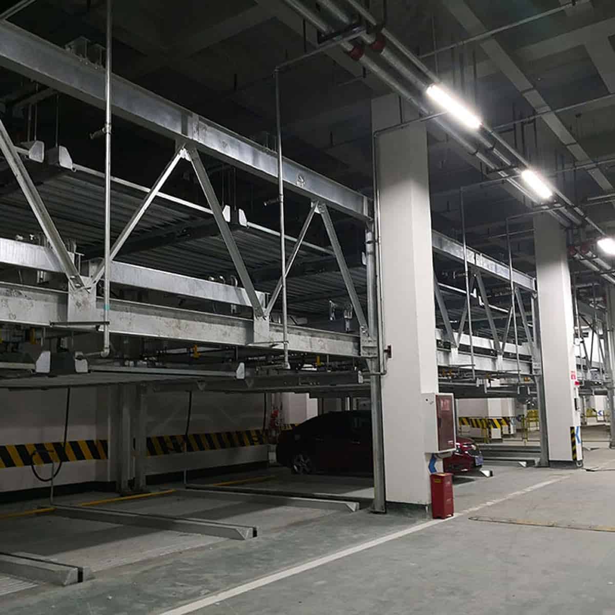 长宁升降式立体停车场过规划