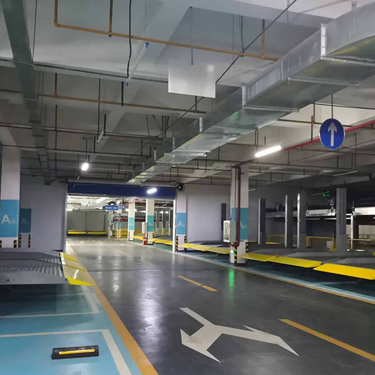 南郑简易升降式机械停车场二手