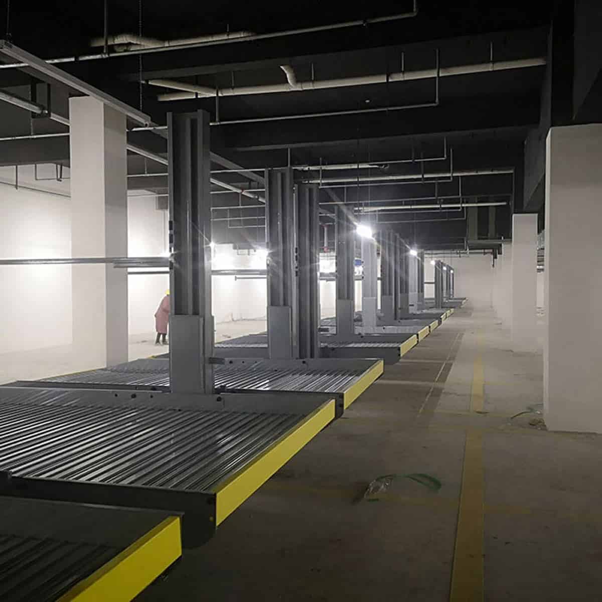 富源升降式停车立体车库改造