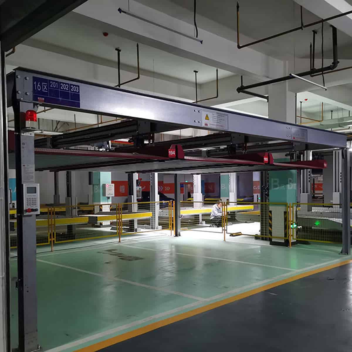 乡城两柱式机械式立体车库出租