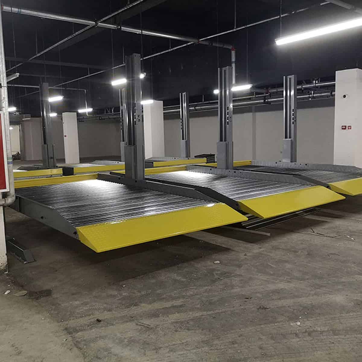 泸水四柱式机械停车库租用