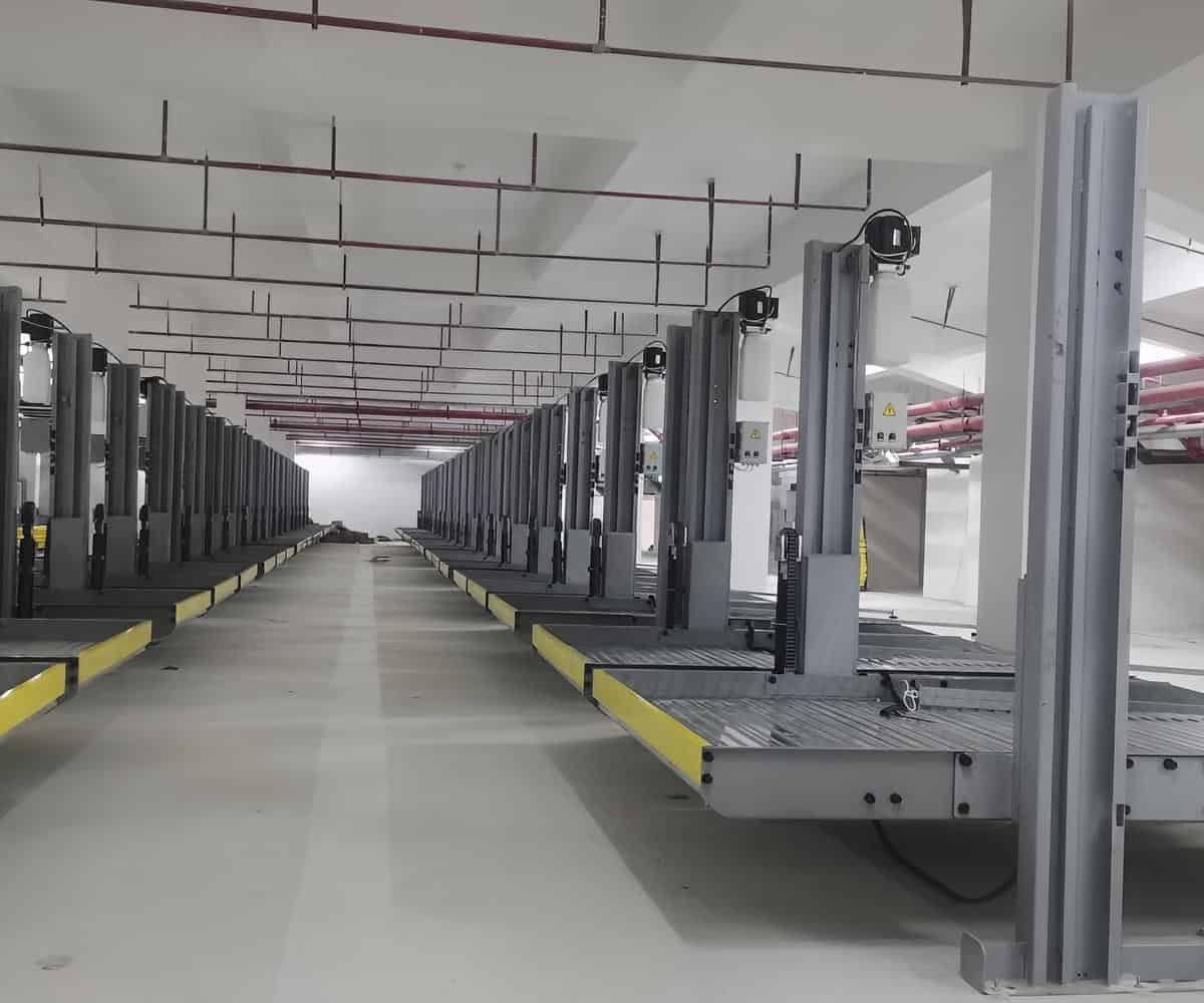 详解二层升降机械式立体车库安装流程与要点