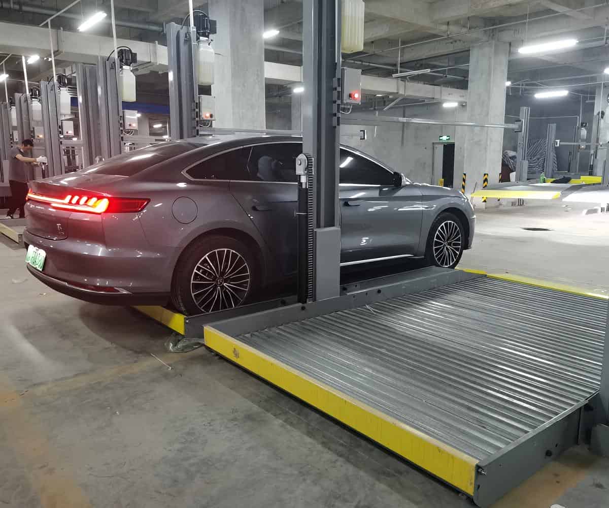 租赁停车立体车库二手简易升降立体停车设备租用指南