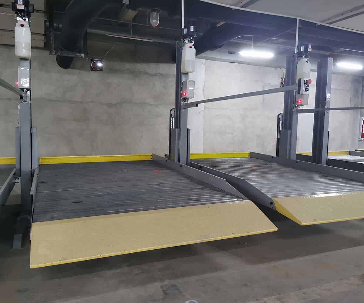 两柱式机械立体停车设备的运行效率与故障排除方法