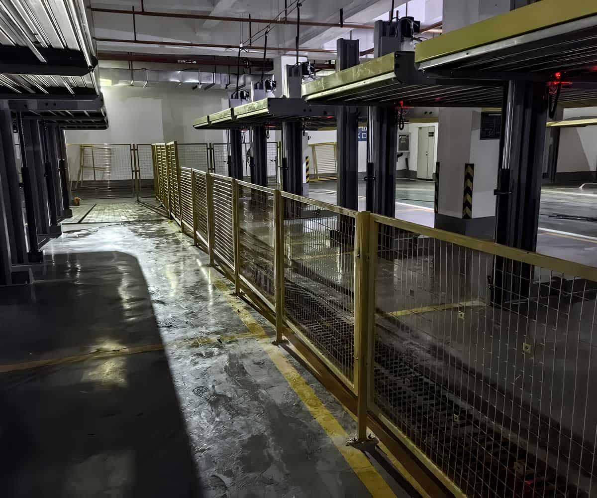 四柱机械式停车位坚持适用原则