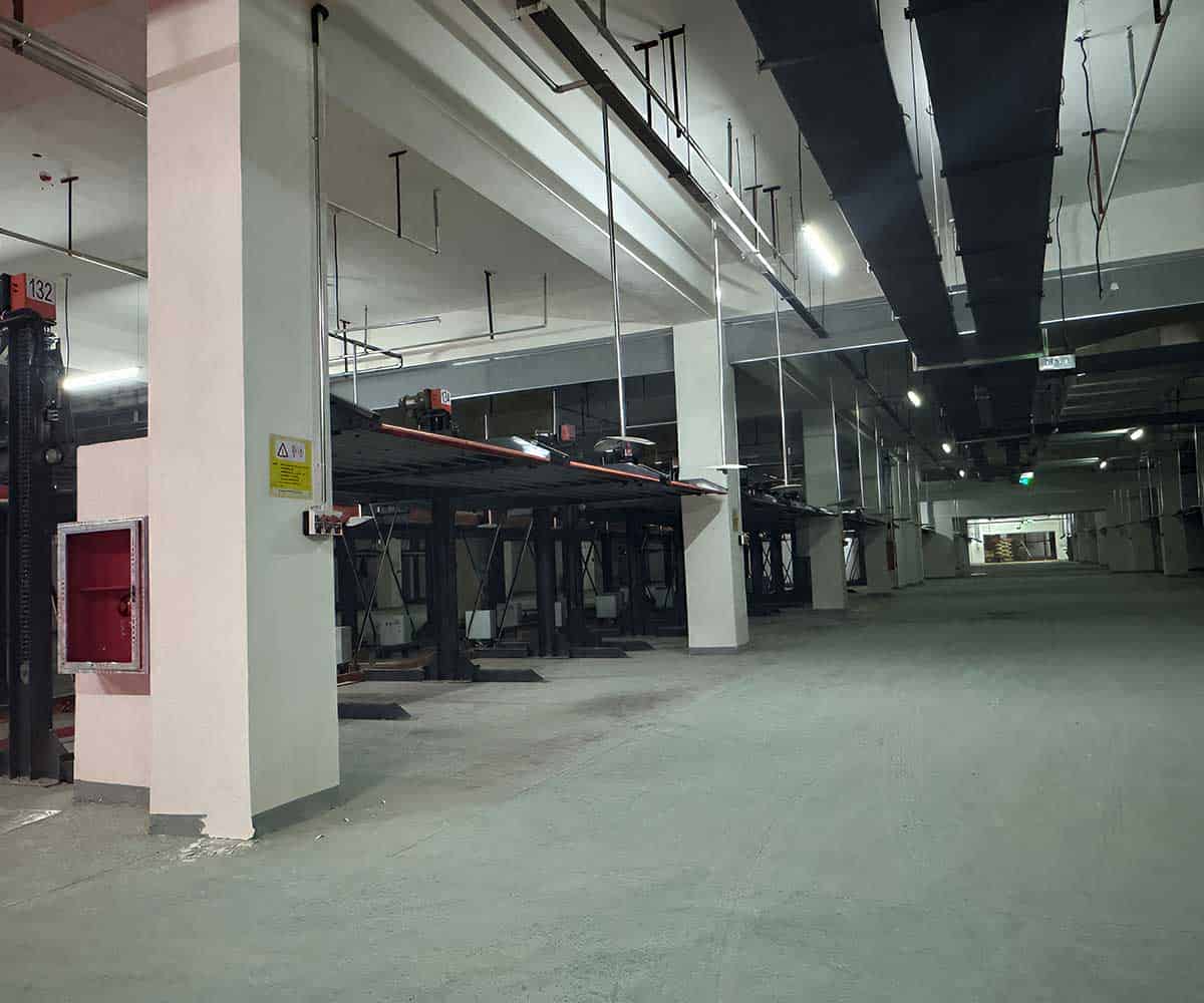 邻水两层简易升降机械立体停车设备解决停车难题迫在眉睫