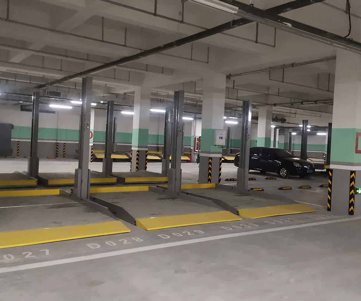 天祝横移式立体停车位的解锁机制详解