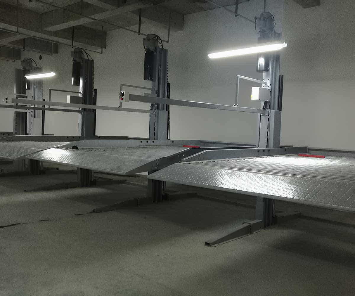 宁陕双柱立体车库出租的安全性高