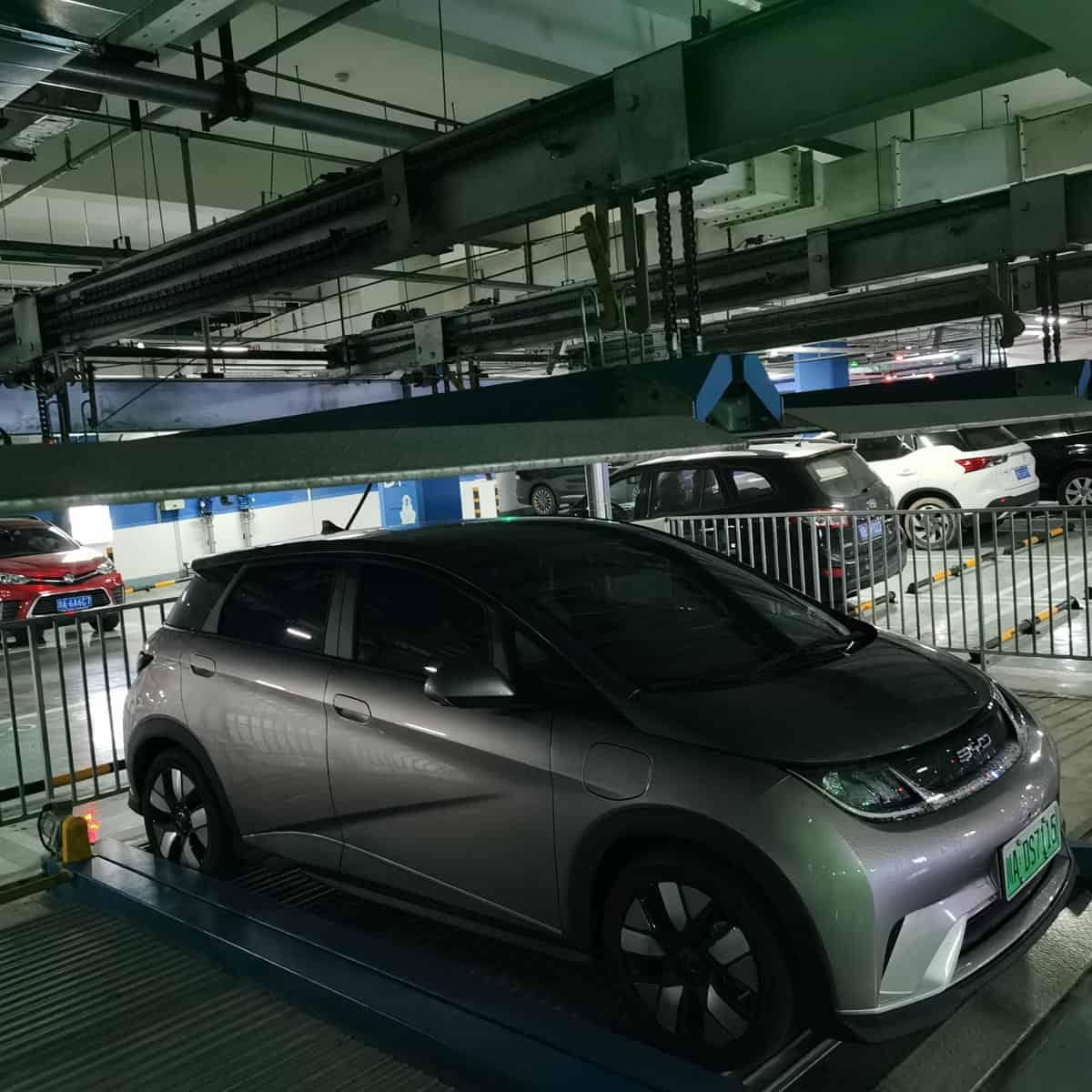 双柱停车位过验收升降横移式停车设备租赁经营